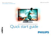 Philips 40PFL8606T/12 Quick Start Manual