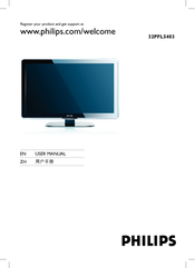 Philips 32PFL5403/93 User Manual