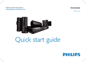Philips HTS5561/12 Quick Start Manual