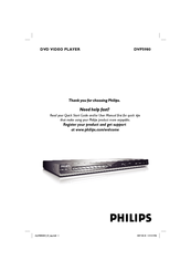Philips DVP 5980 Manual