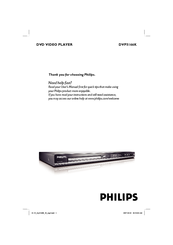 Philips DivX Ultra DVP5166K User Manual