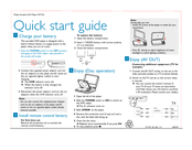 Philips PET742/58 Quick Start Manual