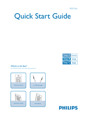 Philips MCM166/05 Quick Start Manual