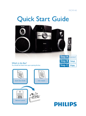 Philips MCM148/96 Quick Start Manual