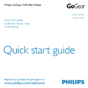Philips SA3CNT16K/12 Quick Start Manual