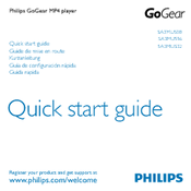 Philips SA3MUS08S/02 Quick Start Manual