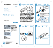 Philips SA4MIN02RF/97 Quick Start Manual