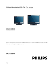 Philips 19HFL3330 User Manual