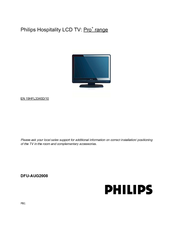 Philips 19HFL3340D User Manual