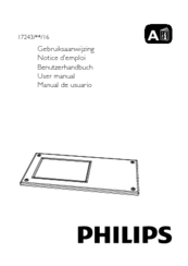 Philips 17243/**/16 Series User Manual