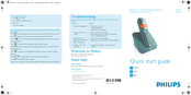 Philips CD1503B/05 Quick Start Manual