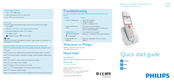 Philips XL6651C/22 Quick Start Manual