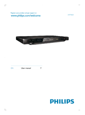 Philips DVP3820/94 User Manual