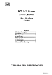 Teli CS8560D Specifications