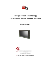 Trilogy Touch Technology T3-HB15A1 User Manual
