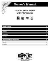 Tripp Lite U230-204-R Owner's Manual