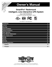Tripp Lite SmartPro SMART3000RMOD2U Owner's Manual