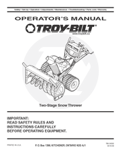 Troy-Bilt 769-04090 Operator's Manual