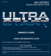 Ultra Start 450 SERIES Owner's Manual