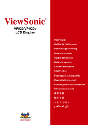 ViewSonic VP920 User Manual