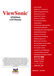 ViewSonic VS11997 User Manual