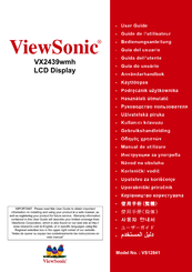 ViewSonic VX2439WMH User Manual