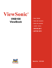 ViewSonic VNB108 ViewBook User Manual