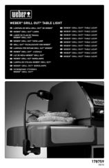 Weber GRILL OUT TABLE LIGHT 178759 User Manual