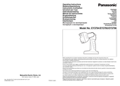 Panasonic EY3796 - 18V LIGHT Operating Instructions Manual
