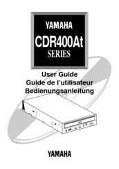 Yamaha CDR400At User Manual