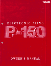 Yamaha P-150 Owner's Manual