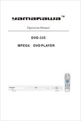 Yamakawa DVD-335 Operation Manual