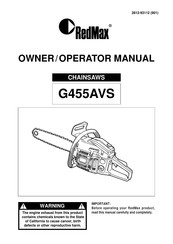 RedMax G455AVS Owner's/Operator's Manual