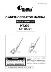 RedMax CHT2301 Owner's/Operator's Manual