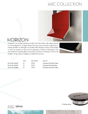 Zephyr HORIZON AHZ-M90ARX Specifications