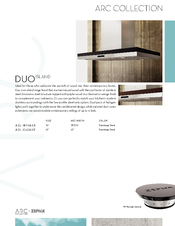 Zephyr Duo Is. ADL-E42ASX Specifications
