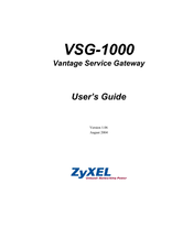 ZyXEL Communications ZyXEL Vantage VSG-1000 User Manual