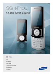 Samsung SGH-F400G Quick Start Manual