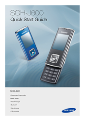 Samsung SGH-J600G Quick Start Manual