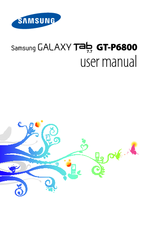 Samsung Galaxy TAB 7.7 User Manual