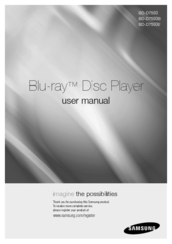 Samsung BD-D7500E User Manual