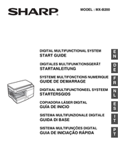Sharp MX-B200 Start Manual