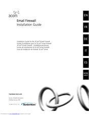 3Com 3CR3MFA-92 Installation Manual