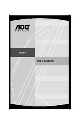 AOC 193P+ User Manual