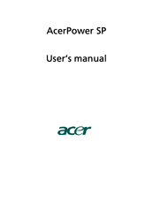 Acer AcerPower SP User Manual