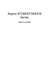 Acer Aspire 4710Z Series User Manual
