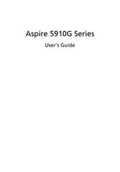 Acer Aspire 5910G Series User Manual