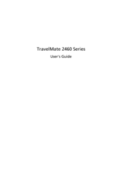 Acer TravelMate 2460 Series User Manual