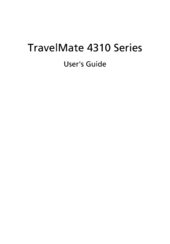 Acer TravelMate 4310 User Manual