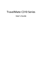 Acer TravelMate C310 Series User Manual